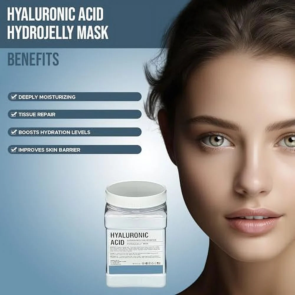 Pack Hyaluronic - Facial Spot Anti-Aging, off Skin & All Mask, Suitable Mask Jelly Reducing 30 Dark Types Natural Skin Lab Treatment Acid Professional Skin | - for Peel oz Luminous fl