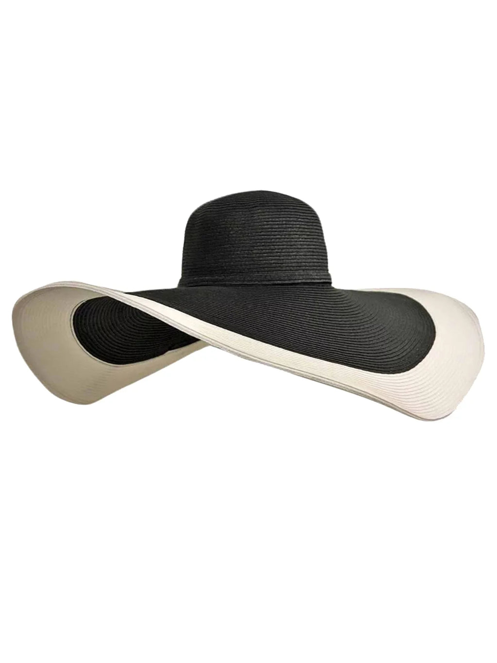 Floppy Hat White Wide & With Brim