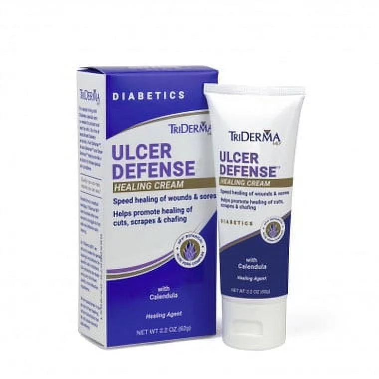 Healing 57025 oz. ] Cream [2 packs Defense - Ulcer 2.2 TriDerma