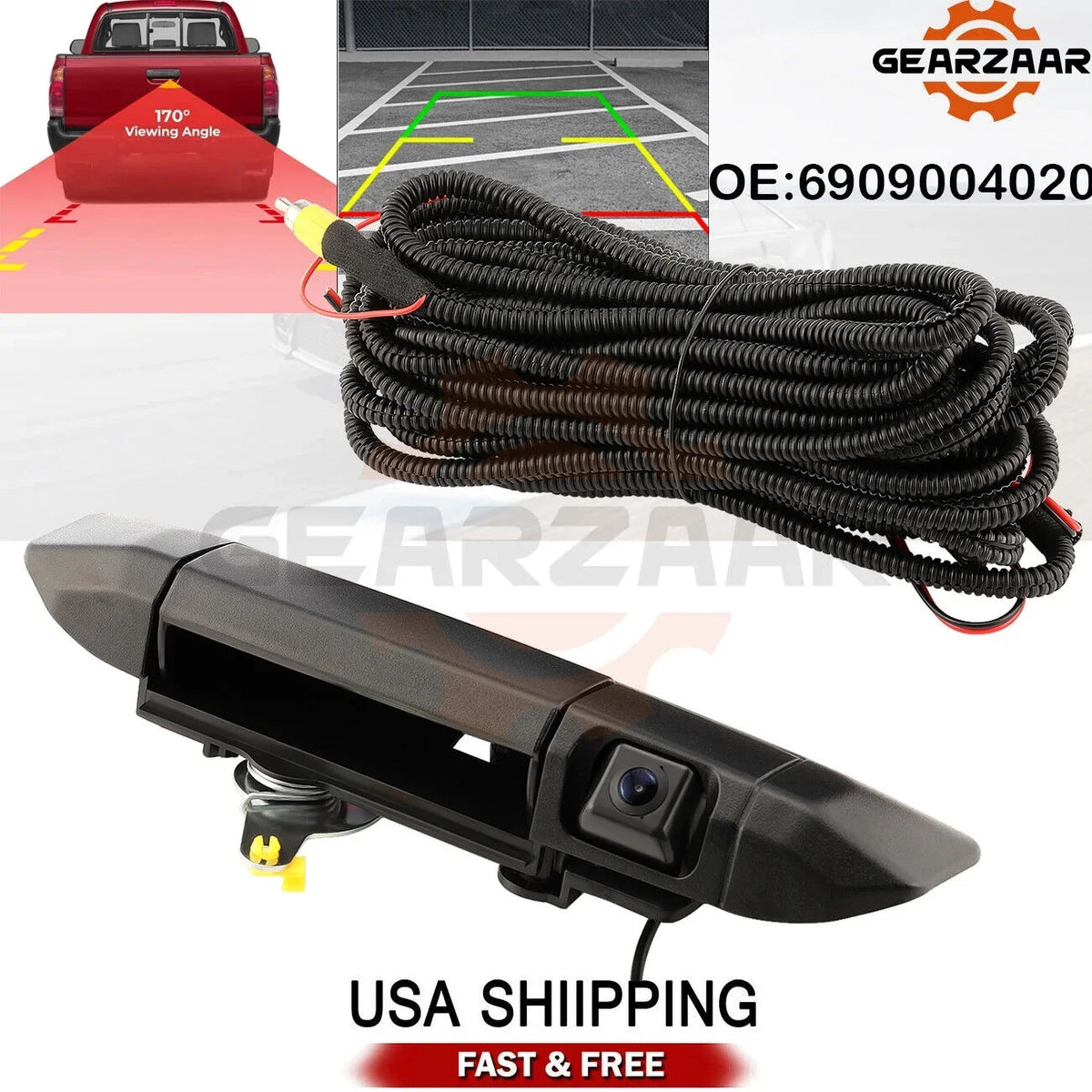 Backup 2005-2014 Tacoma 2006 with For Camera 09 2008 Handle 2007 Toyota Tailgate