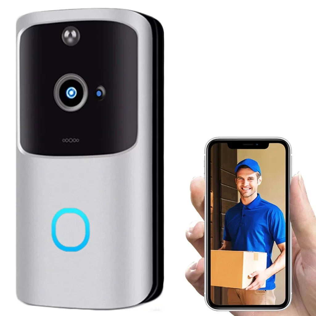 Doorbell Vision for Camera Speaker Night & Doorbell Wireless Hd Ios&Android Wifi Operated Video Audio Motion