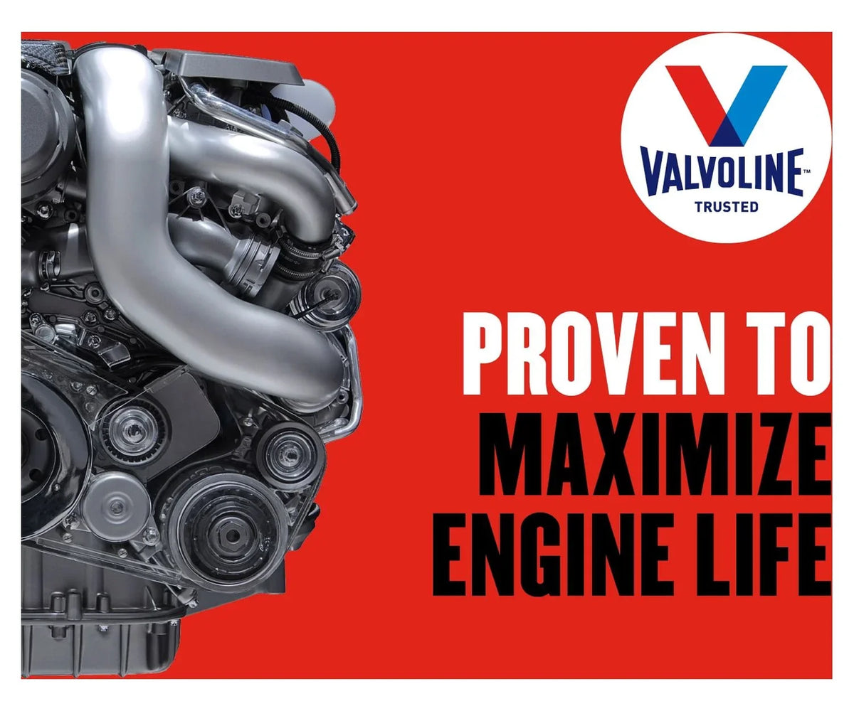 10W-30 MaxLife Valvoline Garage High QT Blend Oil Mileage Motor 12 Box Synthetic