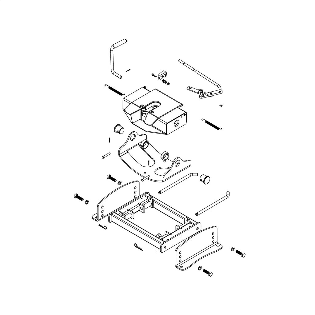 30054 Wheel Hitch Reese Series Fifth Select 30K