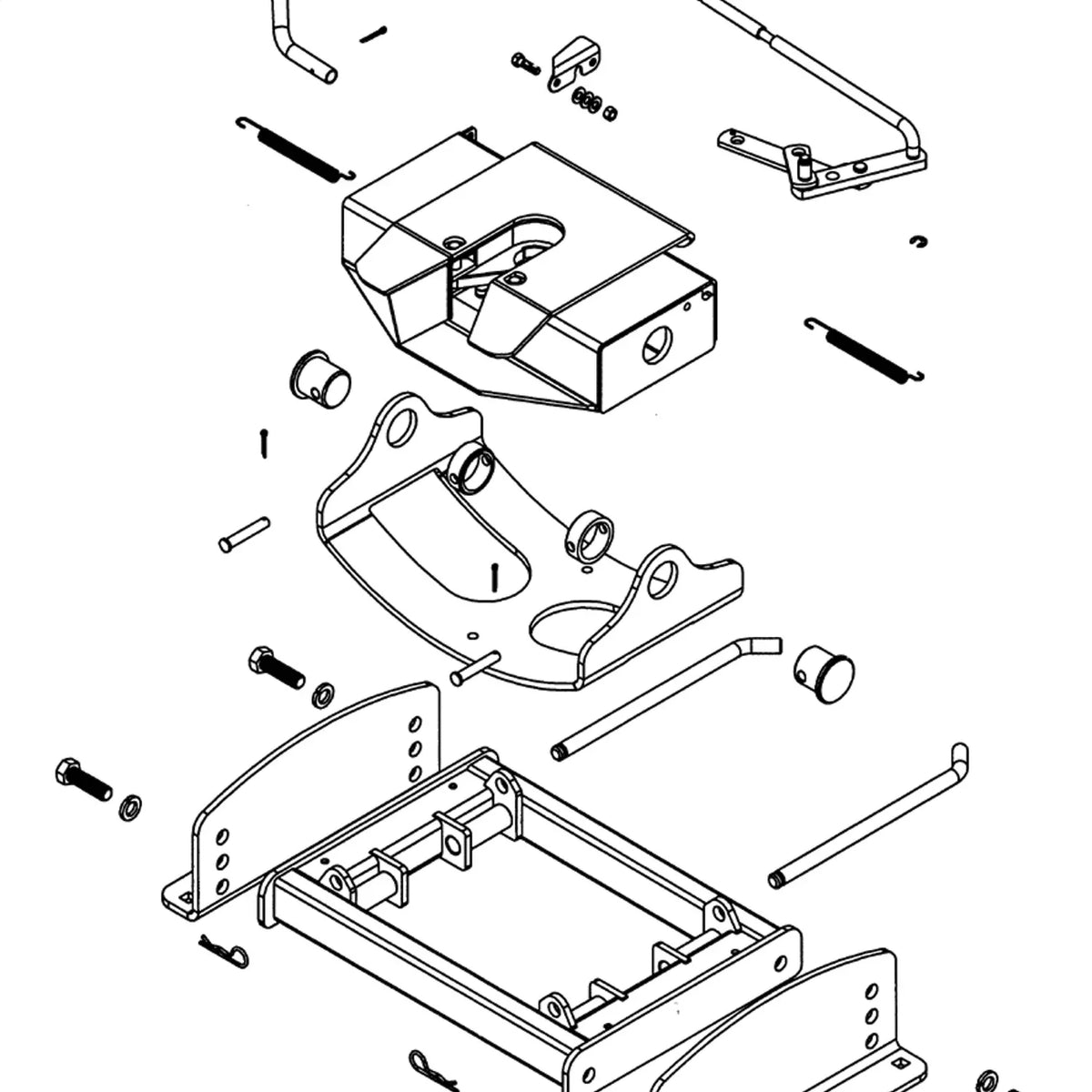 30054 Wheel Hitch Reese Series Fifth Select 30K