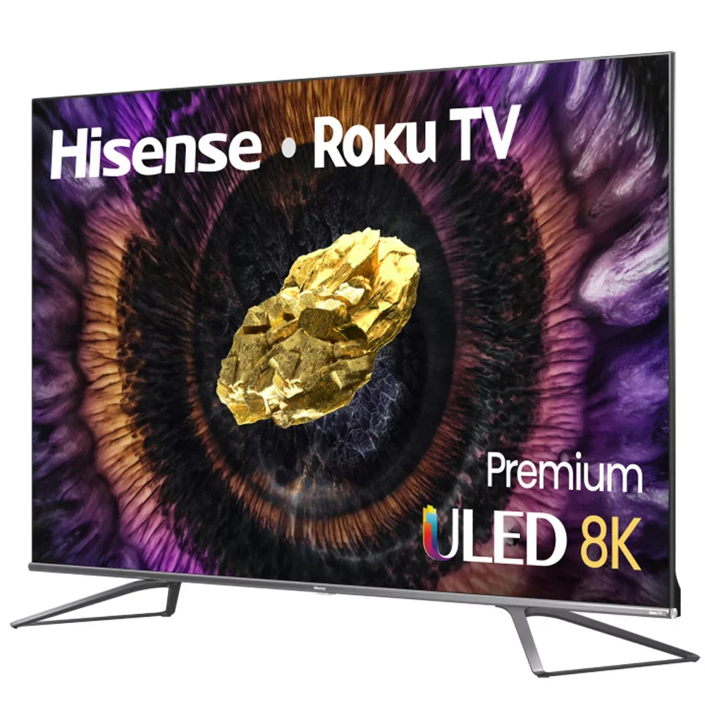 75" with Bracket 2.0 with Soundbar, Surge TV Vision Bundle 8K Dot Mount 60W Bundle Smart Wall 75U800GR 2021 Dolby 37"-100" TV Deco Hisense and Roku Home Adapter Quantum 6-Outlet Premium Channel ULED