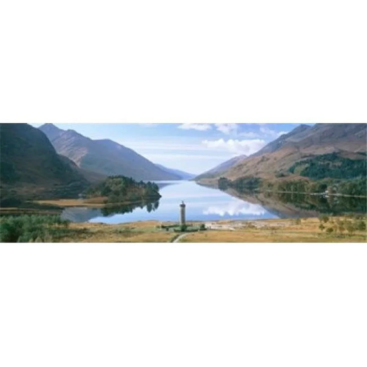 of x Poster 12 Scotland Glenfinnan the by Loch Highlands Reflection cloud in lake Print Monument - Shiel 36