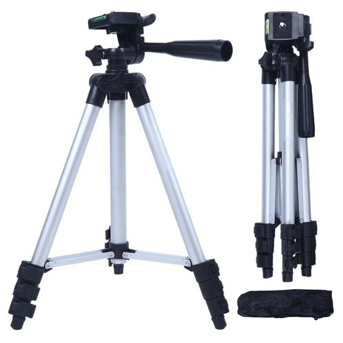Phone For Camera Camcorder Stand Mount Selfie Tripod Fishing Holder Travel Adjustable Cell