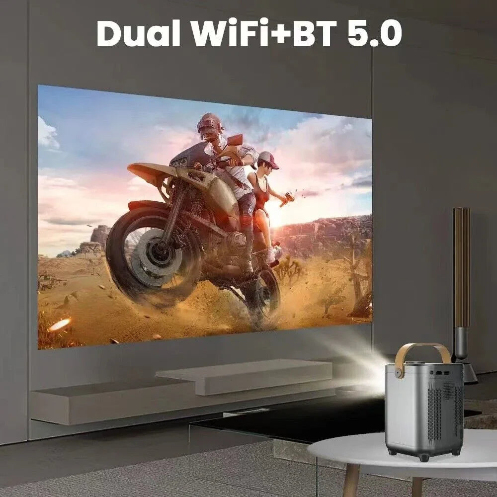 Gaming 5G Support Cinema Theater LED HD 4K Home WiFi LEXKUYI Movie Projector Bluetooth Projector