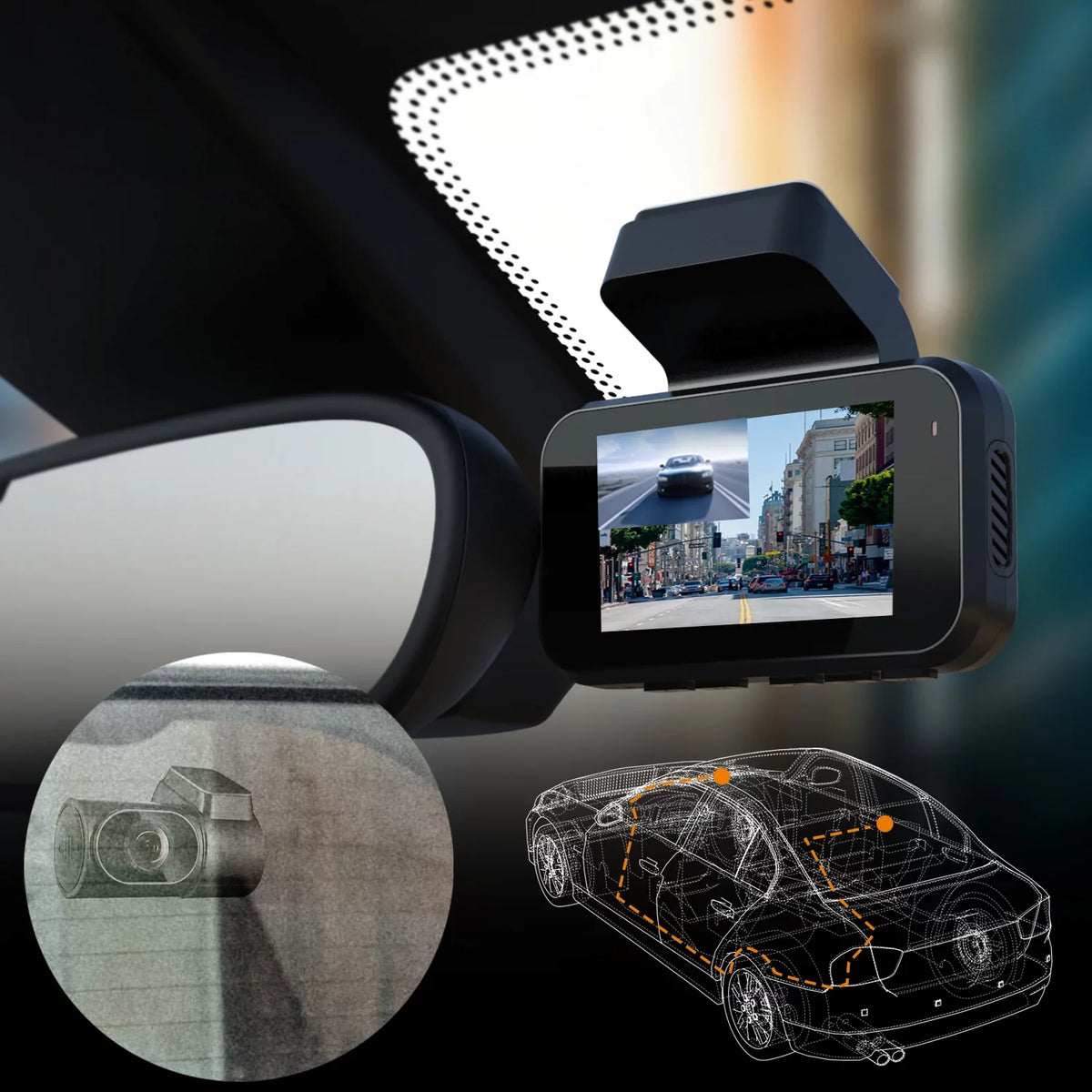 V5 View Rear Rexing Camera