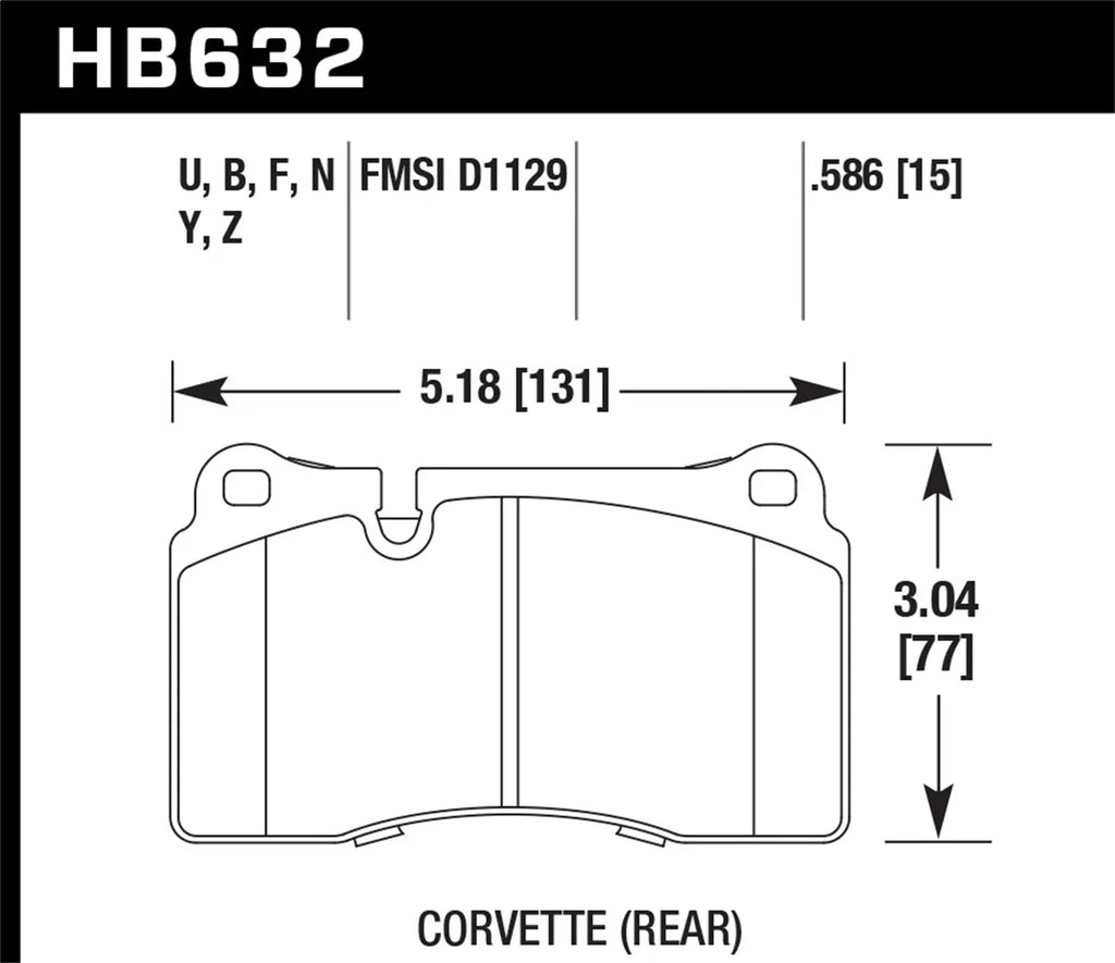 Hawk Aston Pads Brake Martin Front DB9 LTS 2005 Street