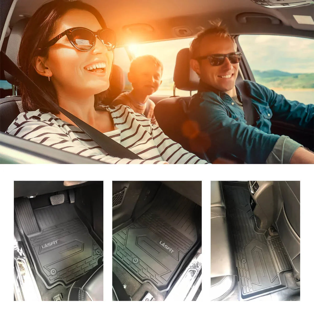 Bench and Only) Jeep (2nd Grand Mats Durango Floor Cherokee(NO Jeep Floor 2nd for TPE Row Row, 1st Dodge Set, Cherokee), Car Liners All Seat LASFIT Weather / 2016-2021