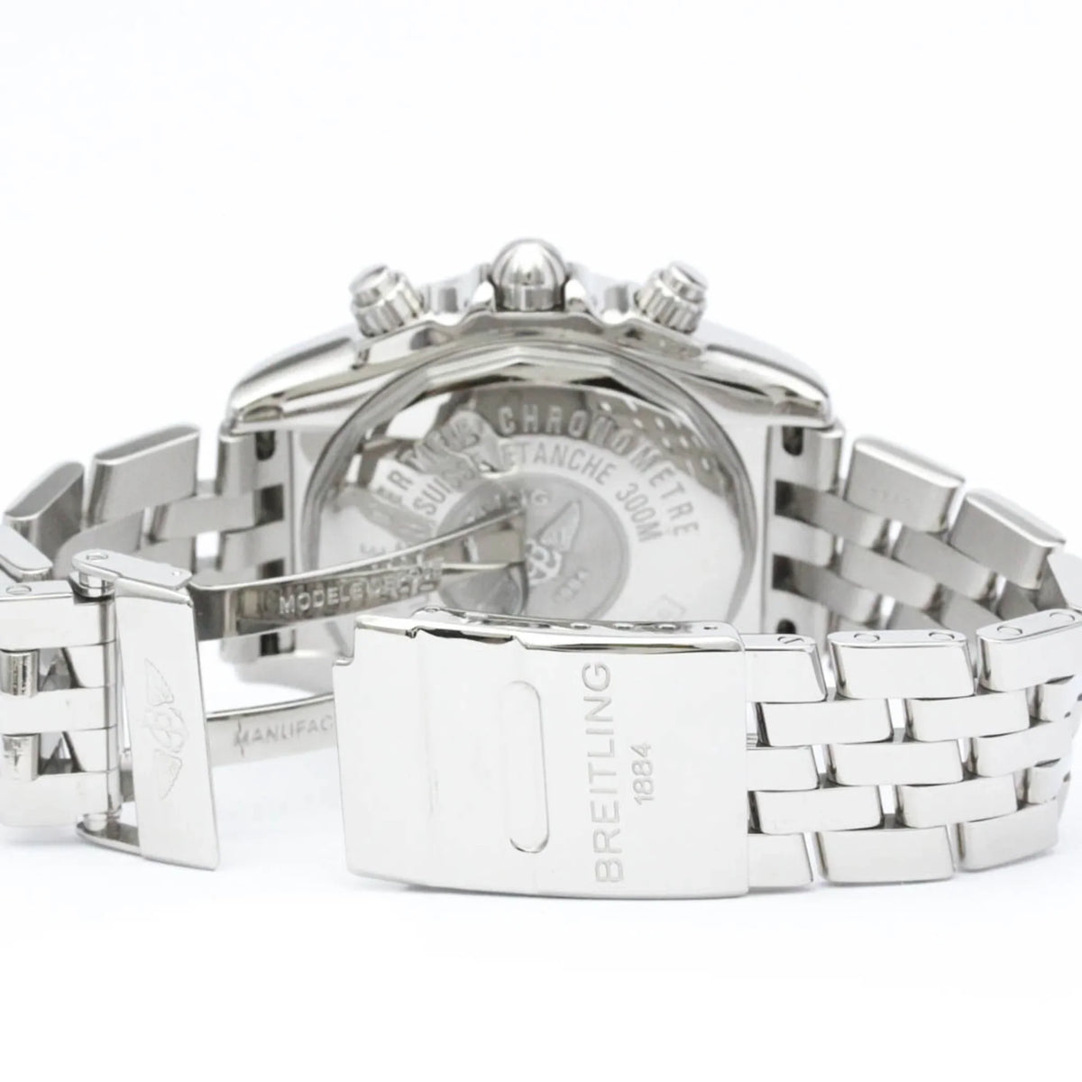 Watch Chronomat Pre-Owned BREITLING Steel Polished Evolution Automatic A13356 (Good) BF563347