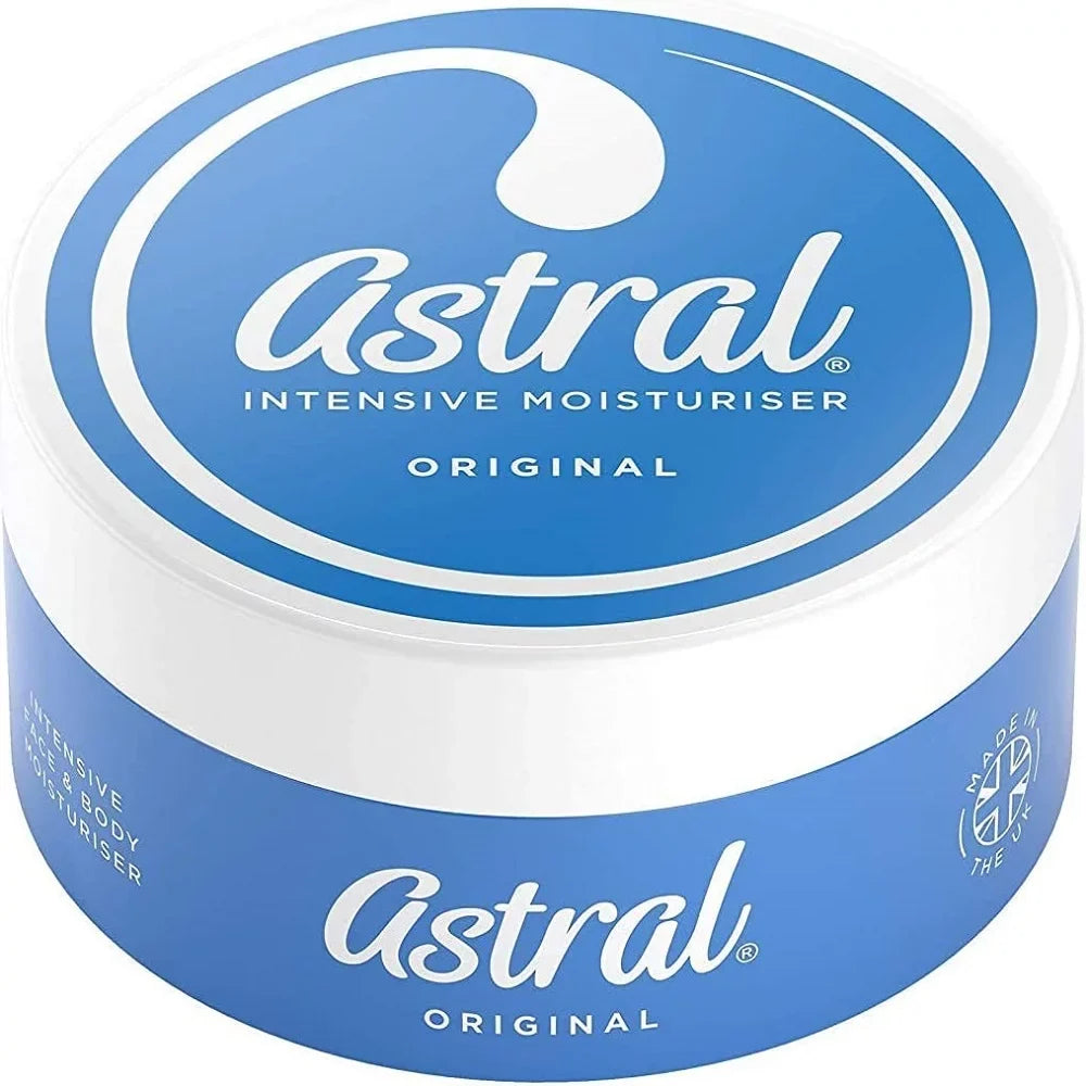 Intensive Body Original of 2) Astral 200ml Cream & Moisturiser (Pack Face
