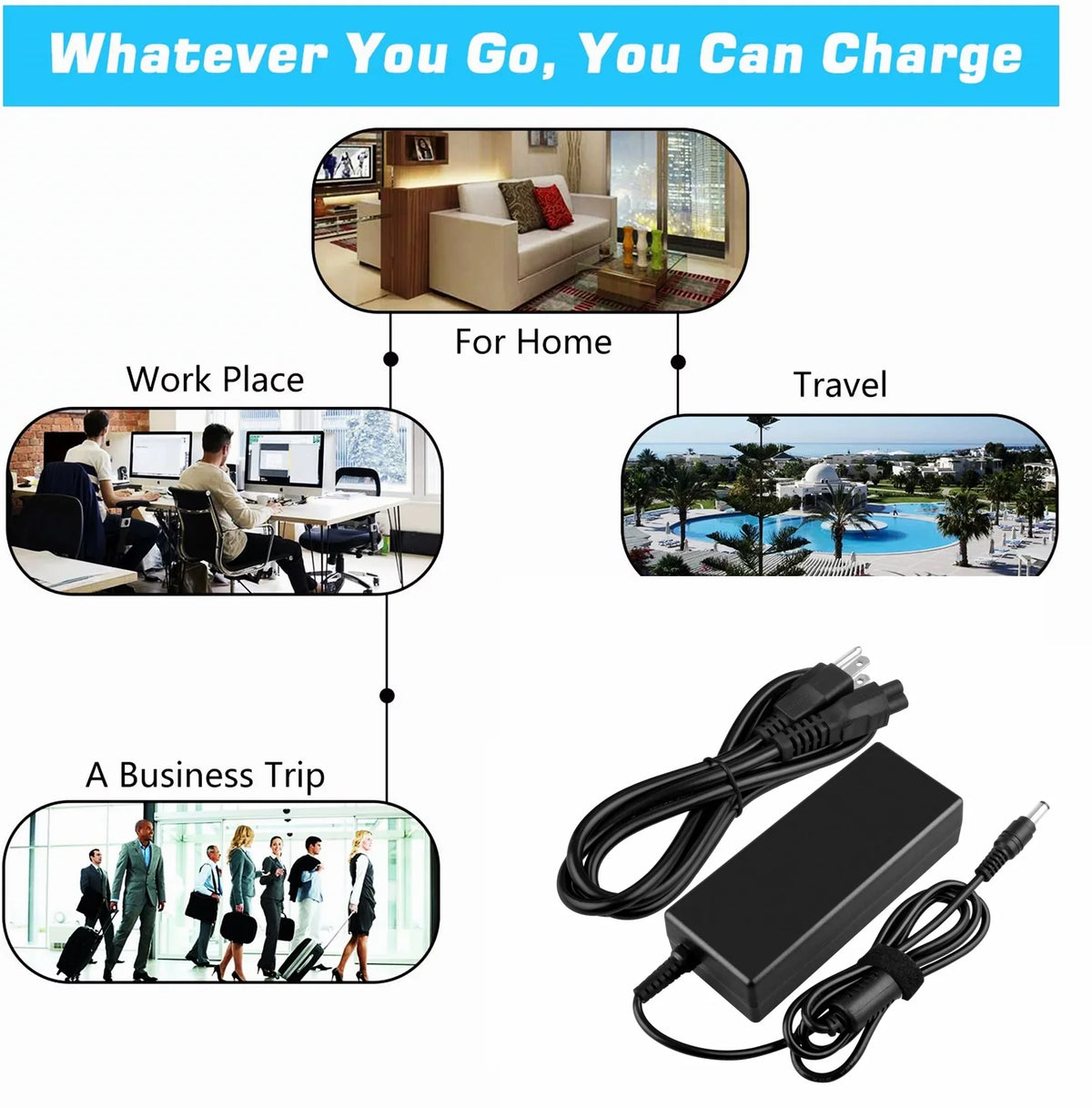 Adapter Cross-Trainer Life Replacement Elevation 95X BOO 95X-ALLXX-02 LifeFitness 95X-ALLXX-04 Elliptical Commercial KONKIN Fitness 95X-ALLXX-03 Inspire AC/DC 95X-ALLXX-01 For