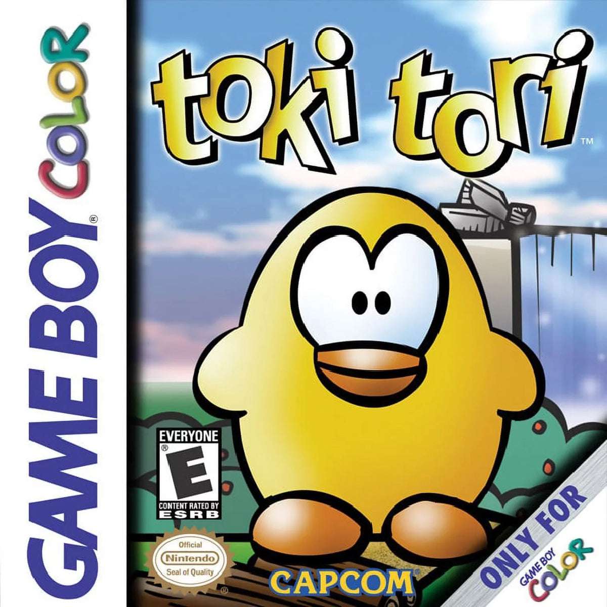 Gameboy Restored Puzzle 2001) Toki Color, Tori Game (Refurbished) (Nintendo