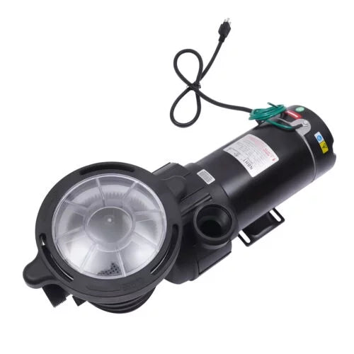 Strainer Pump Ground 5547GPH Swimming 1.5HP Motor 41FT Filter Pool w/ In/Above