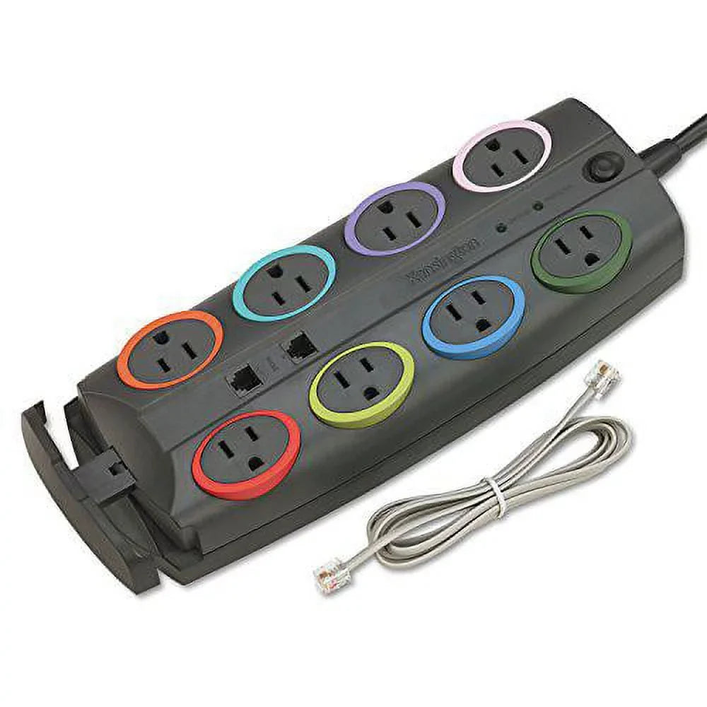 Model 8-Outlet Joules 8ft , 3090 Cord, Protector Adapter Surge
