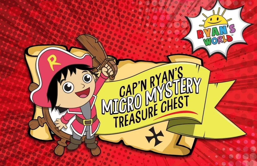 Toy Micro Treasure Ryans Cap`n Mystery Ryan`s World Chest