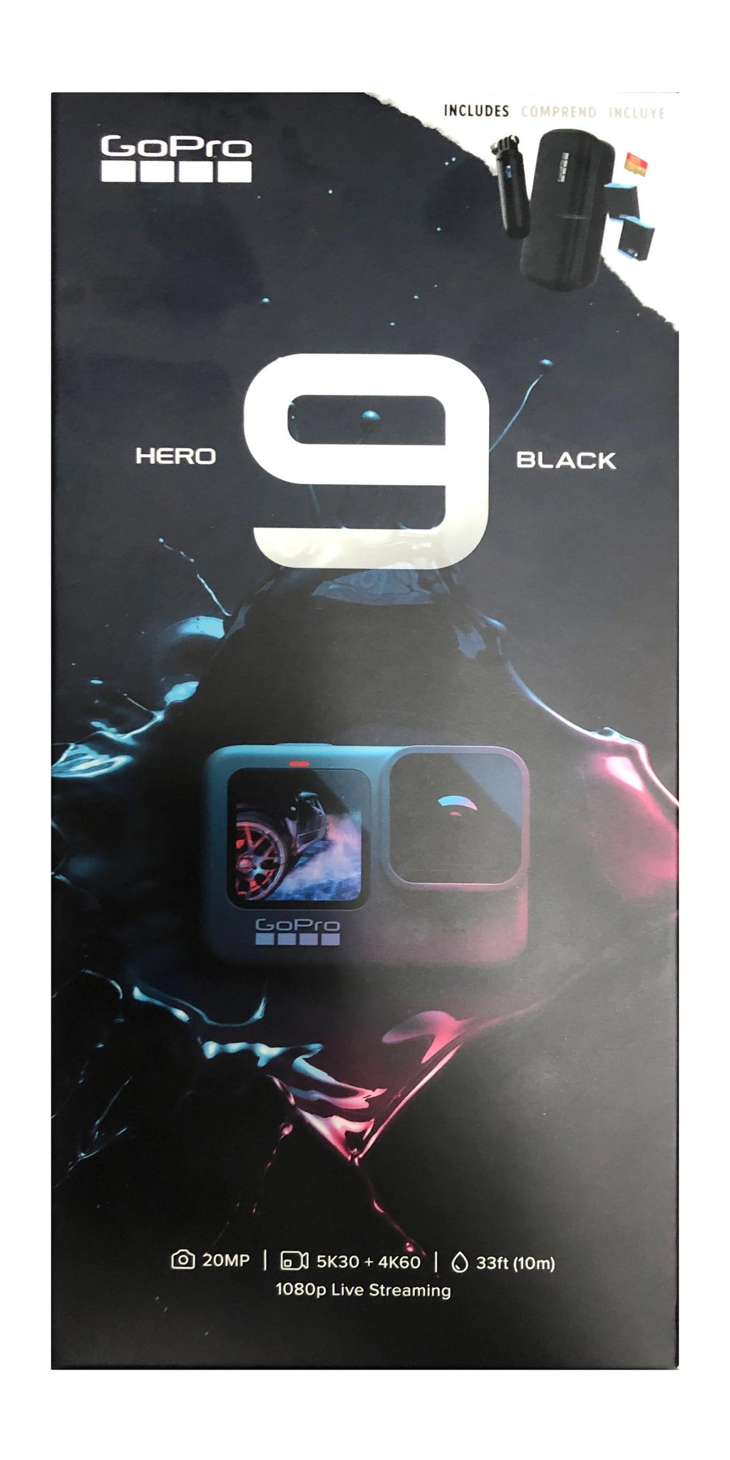Accessories *Bundle* 9 Camera HERO9 GoPro UHD 5K Hero Action