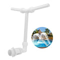 Pool Spa Occkic Swimming Pools for Backyard Outdoor Water Waterfall Spray Accessories Fun Decor Fountain Sprinklers Pool