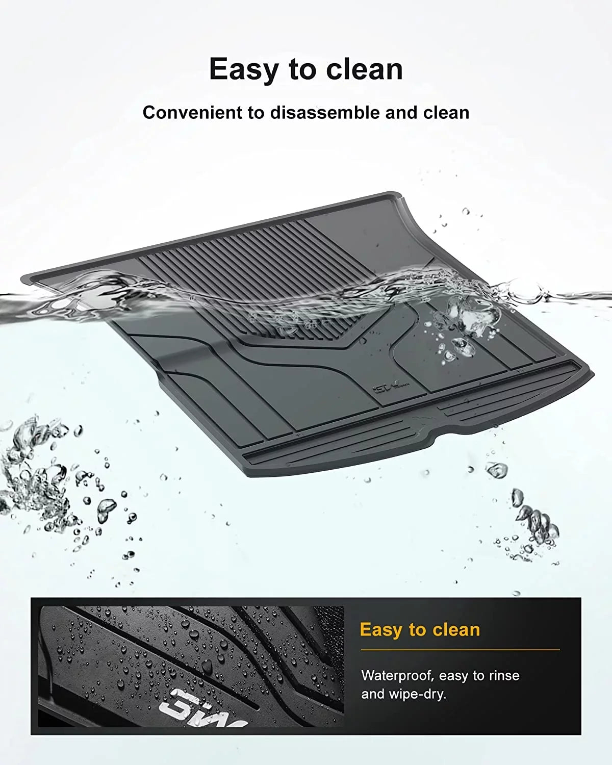 Model Trunk 3W Weather 2020-2023 for TPE Car All Fit Tesla Custom Mat Y Mat Liner Floor Cargo