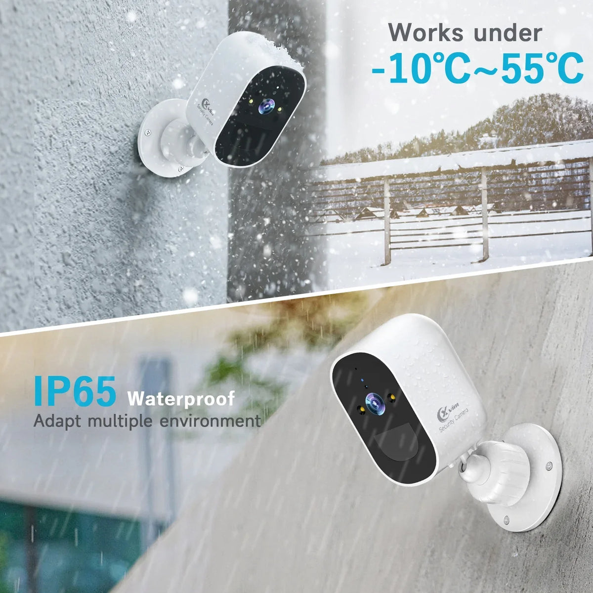 Wireless Camera Audio, 2.5K Camera Night Security 4MP Spotlight PIR Card 2-Way Powered WiFi, Outdoor, 2.4GHz with XVIM Detection Cloud/SD Waterproof, Security Home Vision, Battery Storage, Motion