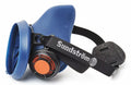M/L 100 Sundstrom Half Respirator,Silicone,Blue Mask SR Safety