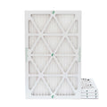 Glasfloss 16x24x1 4. Box x Size: Air Filters. AC Furnace ZL 15-1/2 x of 7/8 10 23-1/2 Pleated Exact MERV